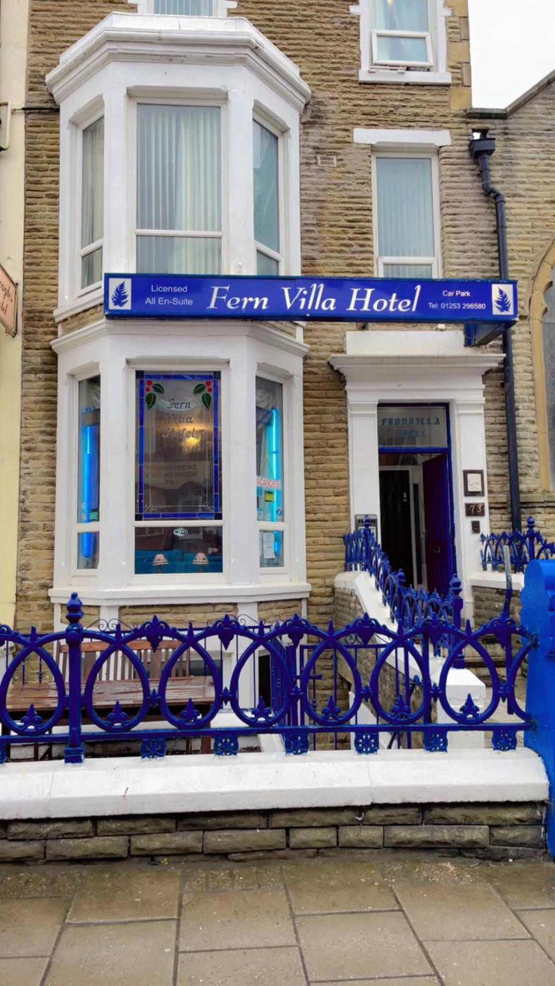 Fern Villa Hotel - Albert Road Blackpool Buitenkant foto