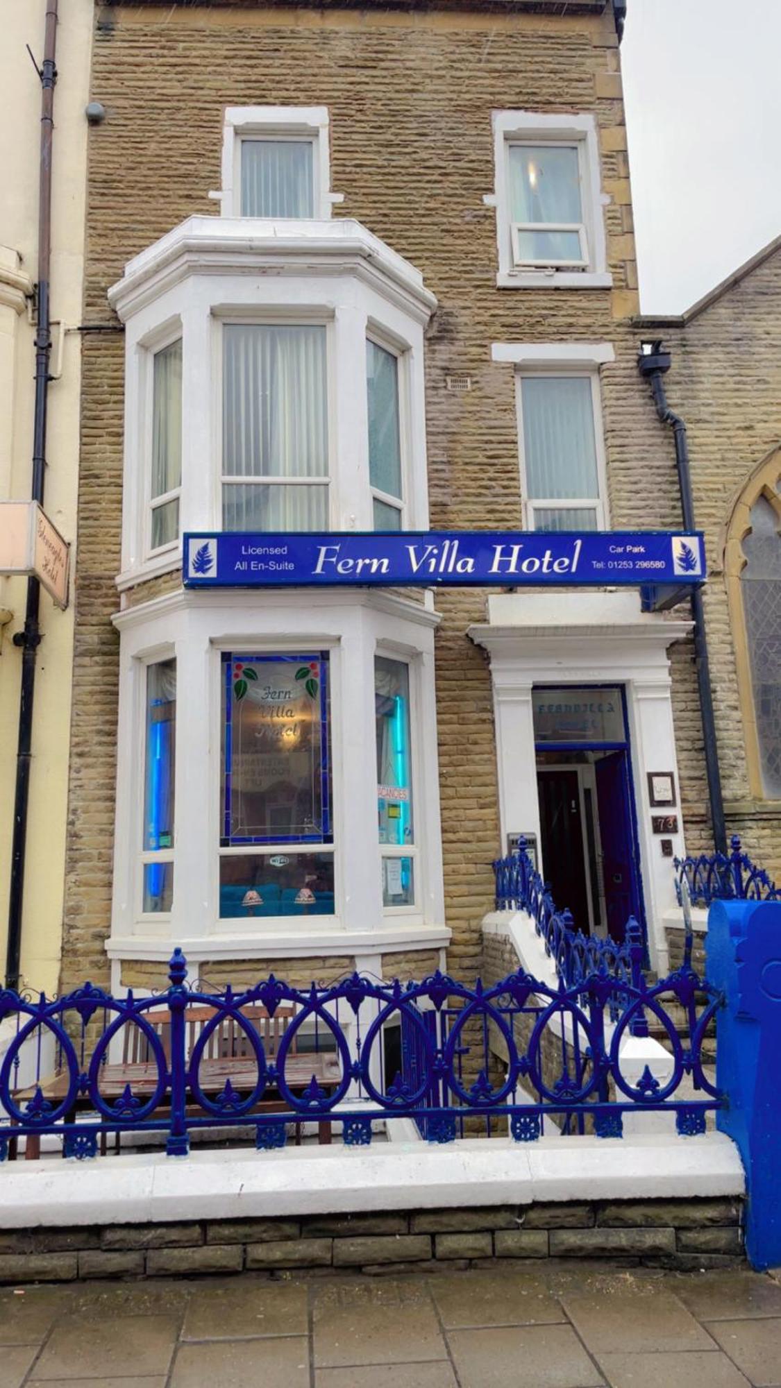 Fern Villa Hotel - Albert Road Blackpool Buitenkant foto
